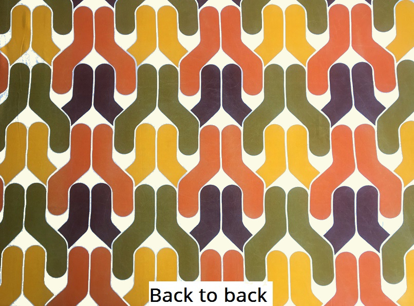 tissu vintage back-to-back