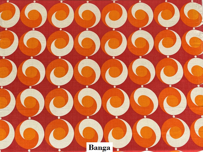 tissu vintage banga