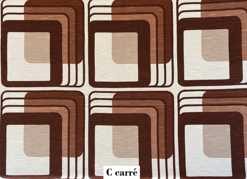 tissu vintage c-carre