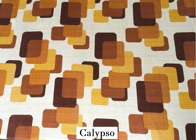 tissu vintage calypso