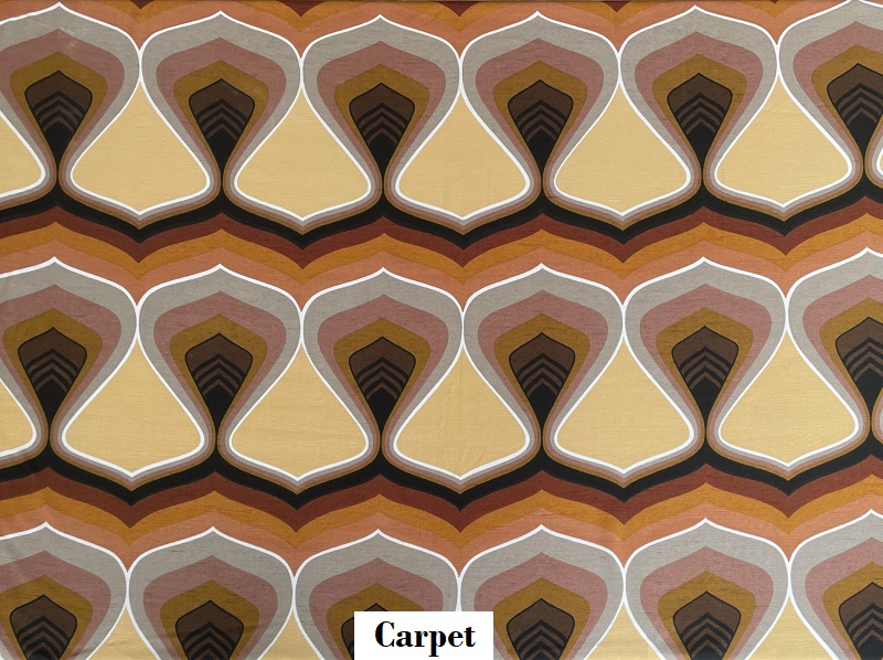 tissu vintage carpet