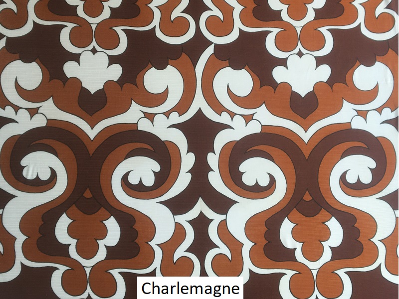 tissu vintage charlemagne