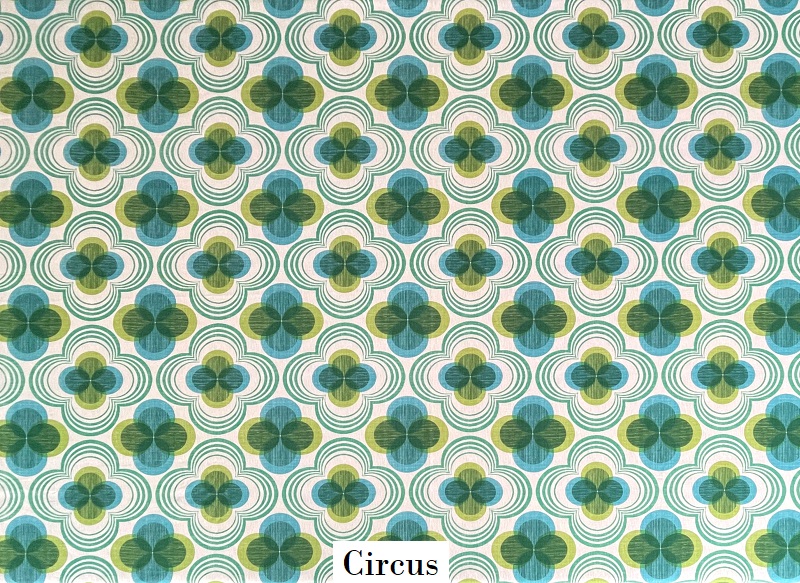 tissu vintage circus