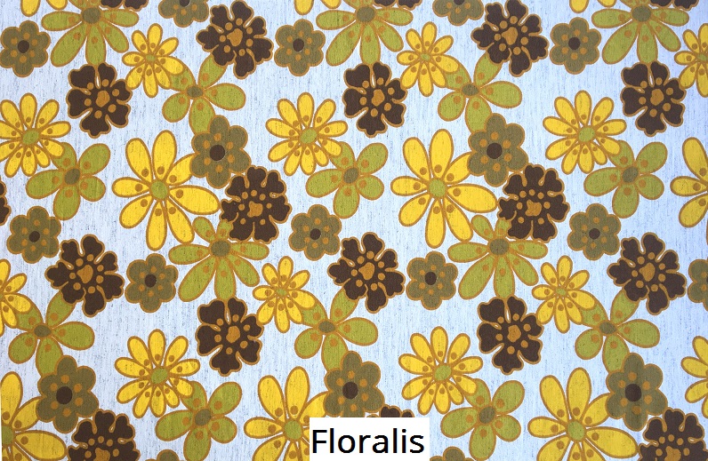 tissu vintage floralis