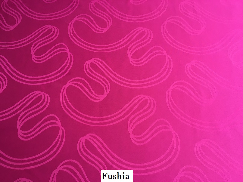 tissu vintage fushia