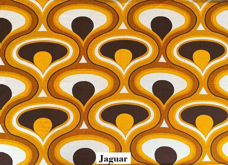 tissu vintage jaguard