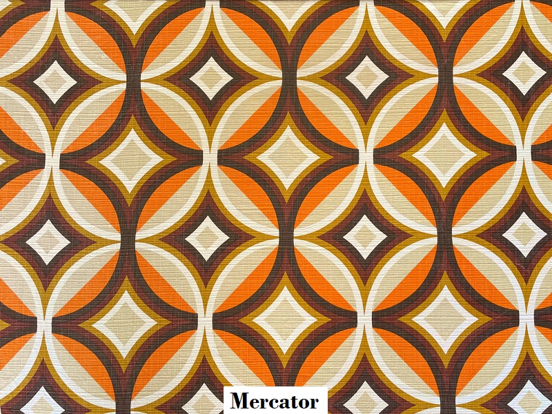 tissu vintage mercator