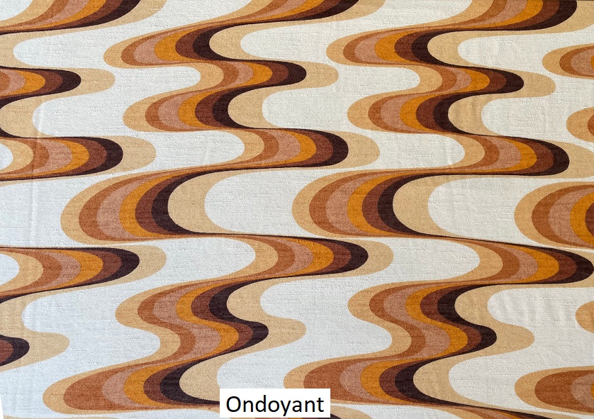 tissu vintage ondoyant