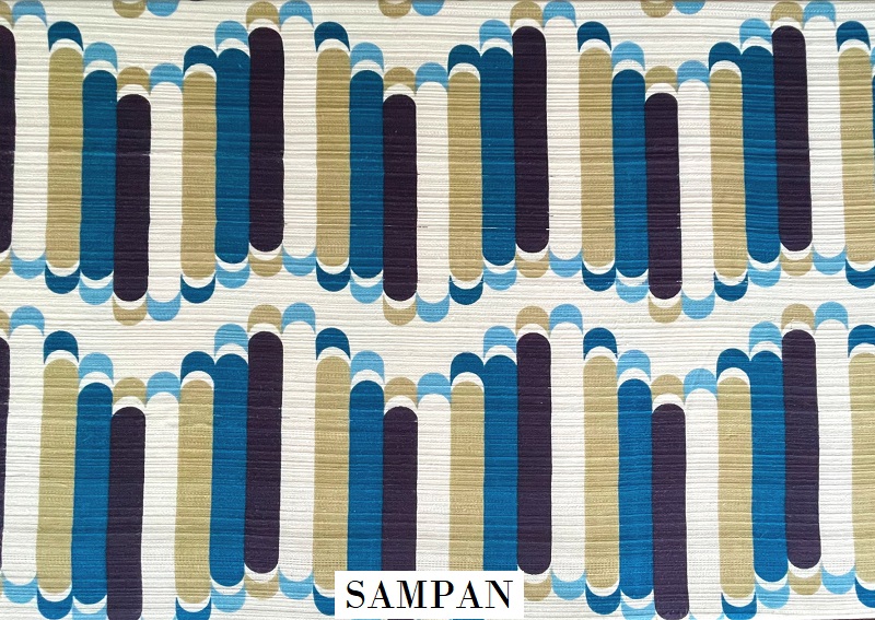 tissu vintage sampan