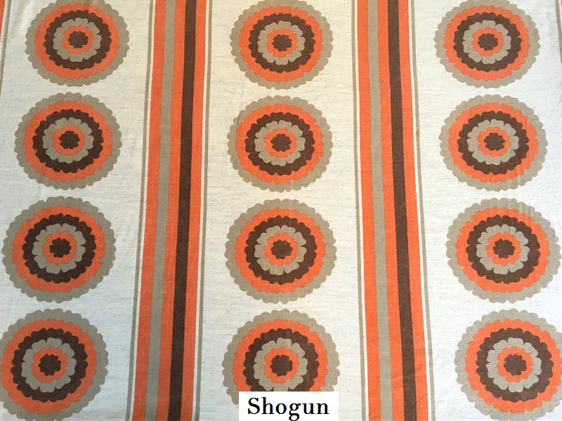 tissu vintage shogun