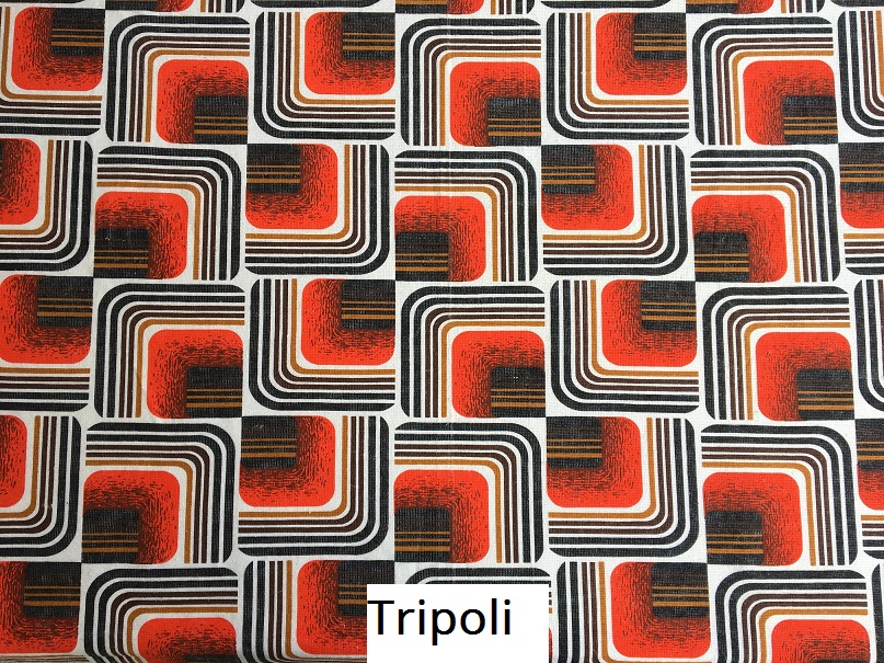 tissu vintage tripoli